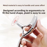 Bâton de massage triangulaire en métal inoxydable pour la thérapie par acupression, grattoir pour méridiens, appareil de massage Gua Sha