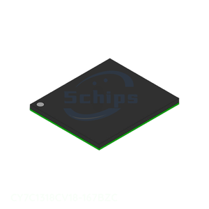 165 LBGA CY7C1318CV18-167BZC ชิ้นส่วนหน่วยความจำ อิเล็กทรอนิกส์ ของแท้ - Product Image 1