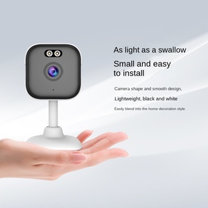 Wifi nhà không dây thông minh máy ảnh góc rộng CMOS cảm biến qua biên giới chuyên dụng giám sát từ xa cho vật nuôi trẻ em dữ liệu đám mây - Product Image 4