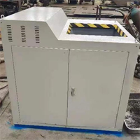 Compacteur automatique de ferraille en aluminium de type boîte, en alliage d'acier inoxydable, à haut rendement pour petites ateliers