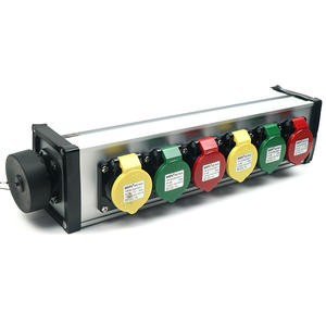 กล่องจ่ายไฟ 19 คอร์ ถึง 6 ทาง กล่องกระจายไฟ 6 ทาง สำหรับ<span class=keywords><strong>ไฟ</strong></span>แสดงบนเวที กล่องจ่ายไฟ <span class=keywords><strong>LED</strong></span> - Product Image 5