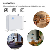 Dispositif d'arôme de bâtiment commercial B2B Machine de diffuseur d'huile essentielle sans eau à technologie d'air froid électrique en acier