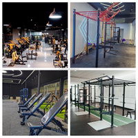 Custom DLR22 Cable Crossover Smith Rack Power Squat Gym Bank Machine para entrenamiento de fuerza y ejercicio
