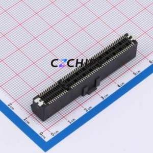 X1618WVS-98-9TV30 PCI/PCIe Connector SMD,P=1mm Connector PCI-E x8 98P 76P Vertical Mount - Product Image 2