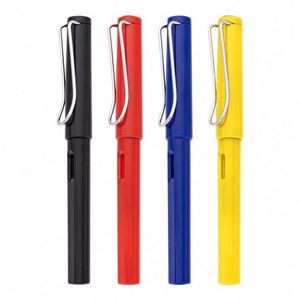 Custom Logo Promotional Plastic Ballpoint <b>Pen</b> with Lovely Stainless Steel Tip Beautiful Writing Stationery Calligraphy Tool Gift - Product Image 4