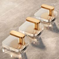 Offre Spéciale – Crochets Muraux en Acrylique Sans Perçage, Direct Usine – Crochets de Luxe Transparents et Sans Trace pour Serviettes de Cuisine et Salle de Bain