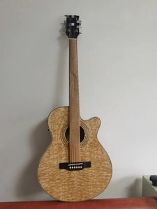 Guitare classique Noble avec EQ Pick up Factory Hollow Guitar Bod Instruments de guitare électrique personnalisés Musical Ispan - Product Image 2