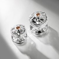 Cm1148 15g/30g/50g pot acrylique luxe forme Unique personnalisation conception vide cosmétique conteneur bouteille Pmma