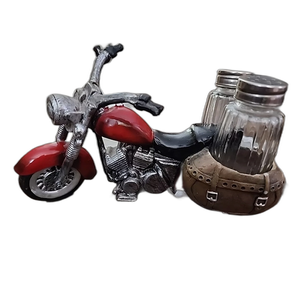 Juego <span class=keywords><strong>de</strong></span> Salero y pimentero <span class=keywords><strong>de</strong></span> figuritas <span class=keywords><strong>de</strong></span> motociclista - Product Image 1