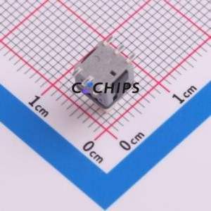 K8-5851S-N1 Push Button Switch SMD Switch No Lock Square Plunger Vertical Mount 100mA - Product Image 2