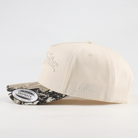 Casquette de baseball unisexe de haute qualité en tissu Oxford Dobby bicolore camouflage, logo brodé 3D personnalisé, réglable, décontractée, pour le golf et les sports