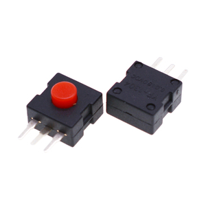 1212-223DH <span class=keywords><strong>3</strong></span>-Pin Edge Plug-In Auto-Locking On-Off botão interruptor para lanterna, componentes eletrônicos Atuador de pino reto - Product Image 2