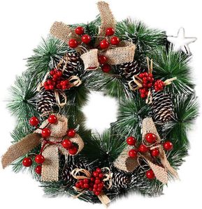 <b>China</b> Wholesale <b>Christmas</b> Decorations Picks Snowman <b>Christmas</b> Wreath - Product Image 1