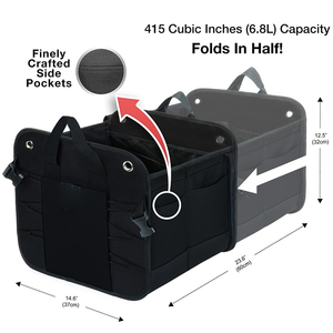 Hộp Đựng Đồ Tự Động Đóng Mở Hộp Đựng Đồ Lưu Trữ Xe Ô Tô 600d - Product Image 2