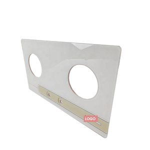 <span class=keywords><strong>Protector</strong></span> de estufa de Gas de cocina superior de vidrio con serigrafía templada de alta calidad, 2 quemadores, encimera de vidrio templado de cerámica - Product Image 4