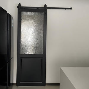 <span class=keywords><strong>Porte</strong></span> coulissante <span class=keywords><strong>de</strong></span> style <span class=keywords><strong>grange</strong></span> moderne pour salle <span class=keywords><strong>de</strong></span> bain, <span class=keywords><strong>en</strong></span> <span class=keywords><strong>bois</strong></span> massif, sans cadre, avec rail, anti-effraction - Product Image 6