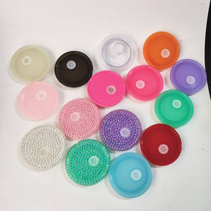 أغطية بلاستيكية هلامية بديلة قابلة لإعادة الاستخدام خالية من BPA جاهزة للشحن أغطية بلاستيكية ملونة لعلب بيرة زجاجية 16 أونصة 20 أونصة - Product Image 6