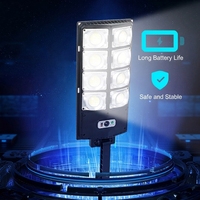 Lampe solaire LED extérieure puissante de 1200 watts, 504 LED, 3 modes, télécommande, étanche, lampe de jardin, lampe de rue