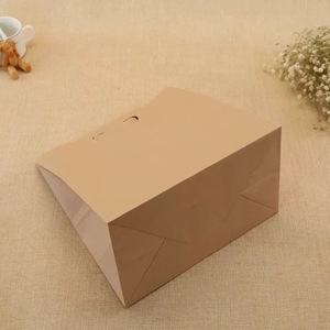 Bolsas de Papel Kraft con Asas Troqueladas, Ecológicas, Reciclables, de Fábrica Directa, con Logotipo Personalizado, Duraderas, Biodegradables, Tamaños Personalizados para Alimentos - Product Image 2