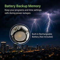 Sakelar Timer Digital Mini OEM untuk Lampu Rumah, Pemanas Air, Pompa, Kontrol Waktu Otomatis