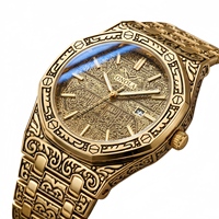 Montres en or pour hommes, marque ONOLA, montre-bracelet étanche pour affaires, montres de luxe pour hommes, montres à quartz, montres pour hommes en gros, ON3812