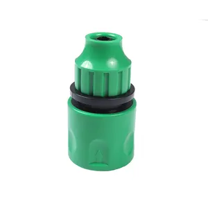 Garden watering plastic quick coupling flexible 9mm recoil hose connector