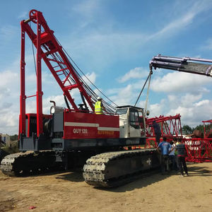 80 טון הידראולי קרש מנוף quy80e <span class=keywords><strong>quy80</strong></span> עם מלחציים וקבצים מצורפים - Product Image 1