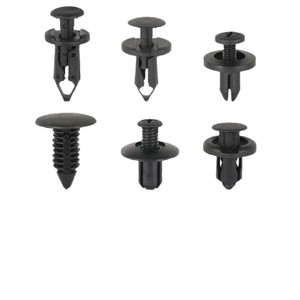 Car Clips 190Pcs 6 Sizes Plastic <b>Fasteners</b> Rivets Bumper Mudguard Fixing General Purpose Repair Replacement - Product Image 2