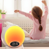 Lever du soleil réveil étoile projecteur veilleuse pour enfants chambre plafond bébé ciel étoilé nuit lampe projecteur