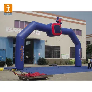 Customized Inflatable Start And Finish Line Arches/inflatable Sport Arch Gate Advertisiting Inflatable Ball