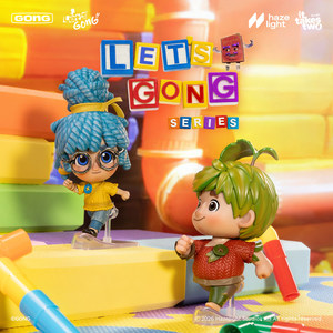 GONG Let's GONG Series ฟิกเกอร์คู่ Cody & May ของสะสม PVC แอคชั่นฟิกเกอร์ ของแท้จาก Pop Mart ของขวัญอนิเมะ - Product Image 5