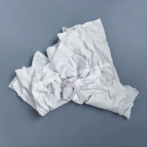 Trapos de limpieza esterilizados de 10 kg, trapos de algodón para limpieza, trapos de camiseta blancos, trapos 100% algodón, trapos para limpieza industrial - Product Image 1