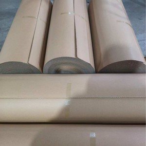 Rouleaux de papier ondulé E Flute, emballage résistant à l'humidité, carton pour la protection des meubles, des sols et des dessous de caisse de véhicules - Product Image 3