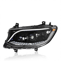 Phares LED modifiés pour Mercedes-Benz Sprinter 2018-2023, phares LED DRL, clignotants, feux de route, 12V