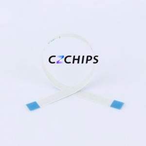 FFC-0.5-6P-100mm FFC Cable (Flexible Flat Cable) P=0.5mm Connector 6P 0.5mm 0.3mm Non-Inverting - Product Image 2