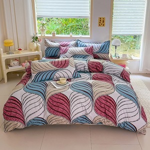 Großhandel Atmungsaktives Bedrucktes King-Size Spannbettlaken Bettwäsche Einzelbett-Zubehör Bedruckte Bettwäsche-Sets - Product Image 4
