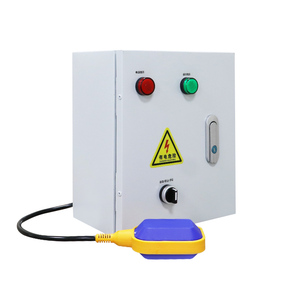 Fully Automatic Float Water Level <b>Control</b> Box with Float Switch Leakage Protector CJX2 AC Contactor Complete <b>Wiring</b> Ready to Use - Product Image 1