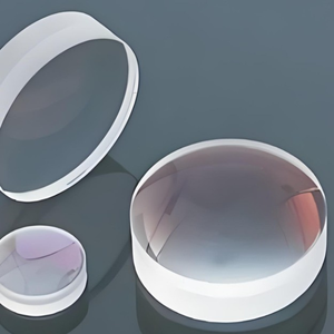 무색 원통형 렌즈 레이저 다이오드에 사용하기 위해 함께 접착된 덜 분산된 구형 렌즈로 만들어진 이중 렌즈 - Product Image 4