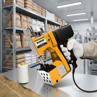 Machine à coudre portative MARS pour sacs de maïs, machine de fermeture de sacs portables, dispositif de scellage industriel sans fil pour sacs de riz, OEM