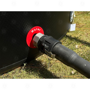 Bañera de hidromasaje de leña para exteriores con bobina de calentamiento de acero inoxidable, Kit de calentador de bobina en espiral, bañera de leña, bañera de hidromasaje inflable para acampar - Product Image 6