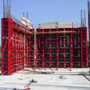 Cadre de coffrage en aluminium moderne <span class=keywords><strong>pour</strong></span> la construction de murs de noyau de grande hauteur avec panneau de coffrage - Product Image 3