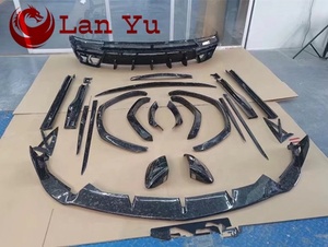 Adatto per Lamborghini URUS modifica e aggiornamento M style dry kit corpo in fibra di carbonio labbro anteriore gonna labbro posteriore <span class=keywords><strong>spo</strong></span> posteriore - Product Image 3