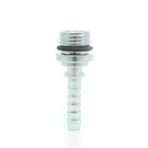 Raccord de tuyau hydraulique, filetage mâle 1/4 pour conduites d'eau haute pression, connecteur en fer - Product Image 5