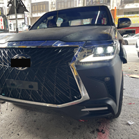 Kit de conversion de carrosserie de camionnette, systèmes d'éclairage, feux de voiture, phares à LED à 3 lentilles pour Hilux Vigo 2012-2014