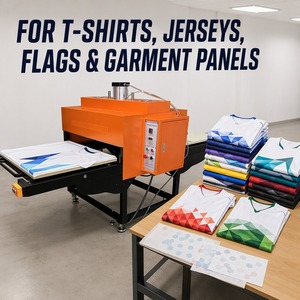 High Quality New MYEKOO Semi Automatic Double Station Pneumatic Heat Press Machine T-Shirt Garment Sublimation Printing