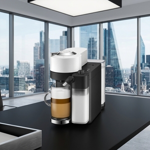 Machine à café à capsules automatique avec mousseur à lait 19 bars de pression, compatible <span class=keywords><strong>Vertuo</strong></span> Pods, écran tactile à une touche, expresso - Product Image 5