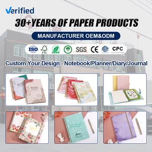 Biểu tượng tùy chỉnh A5 A6 B5 chấm lưới da lộn Nap bìa cứng Văn Phòng TrườNg Nhật Ký Tạp Chí máy tính xách tay với vải Bìa - Product Image 6