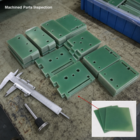 Composants en fibre de verre FR4 usinés avec précision par CNC, panneaux d'isolation personnalisés, durabilité et performance stables pour les appareils électroniques