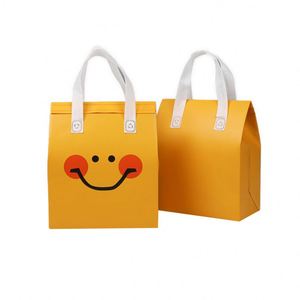 Wholesale Colorful Insulated Cooler Bag Large Capacity Non-Woven PP Printed Stylish Fashion for Picnic Food Delivery - Product Image 1