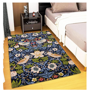 Alfombra persa Floral personalizada grande, diseños de lana impresos en 3D, Transferencia en caliente para alfombras y juegos de alfombras de suelo para el hogar de la India - Product Image 3